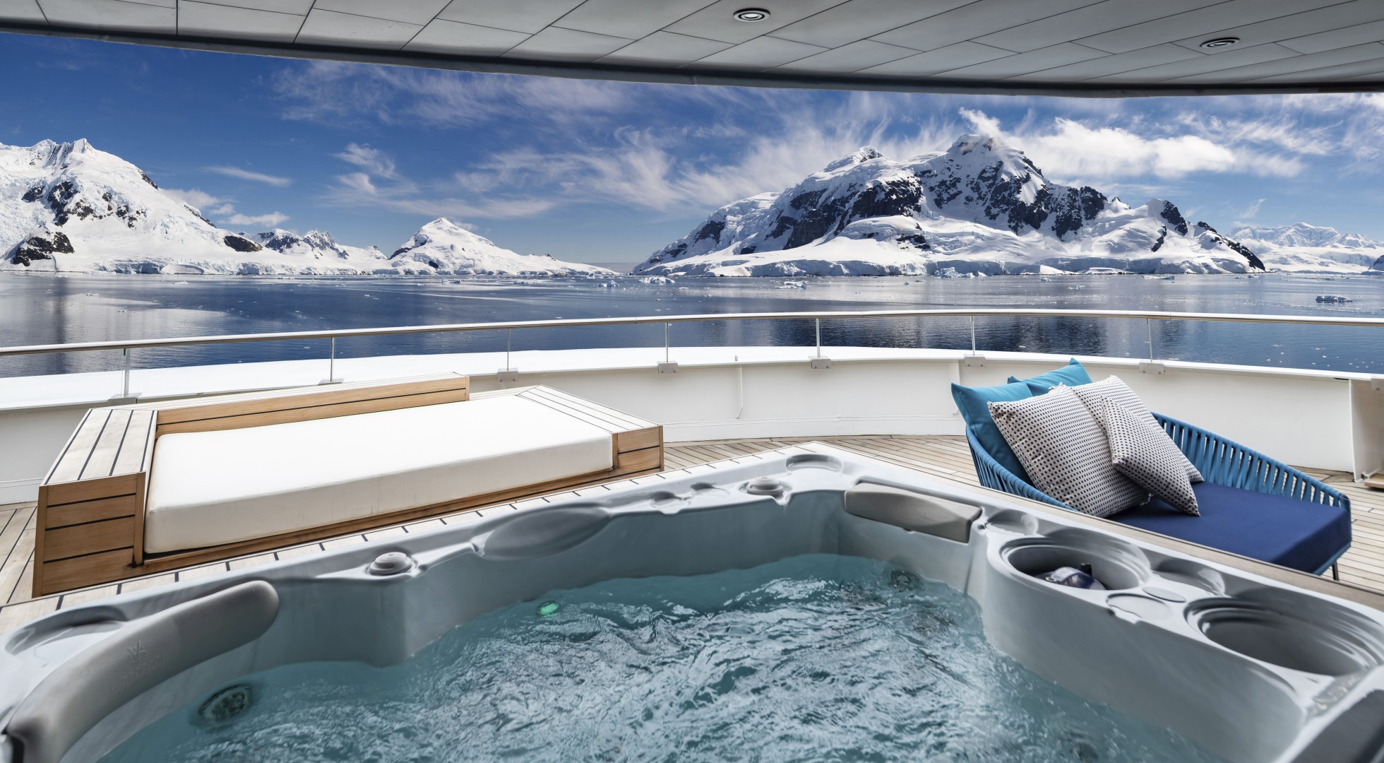 Scenic Eclipse hot tub