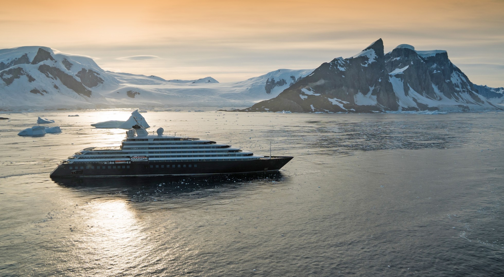 Scenic Eclipse sailing