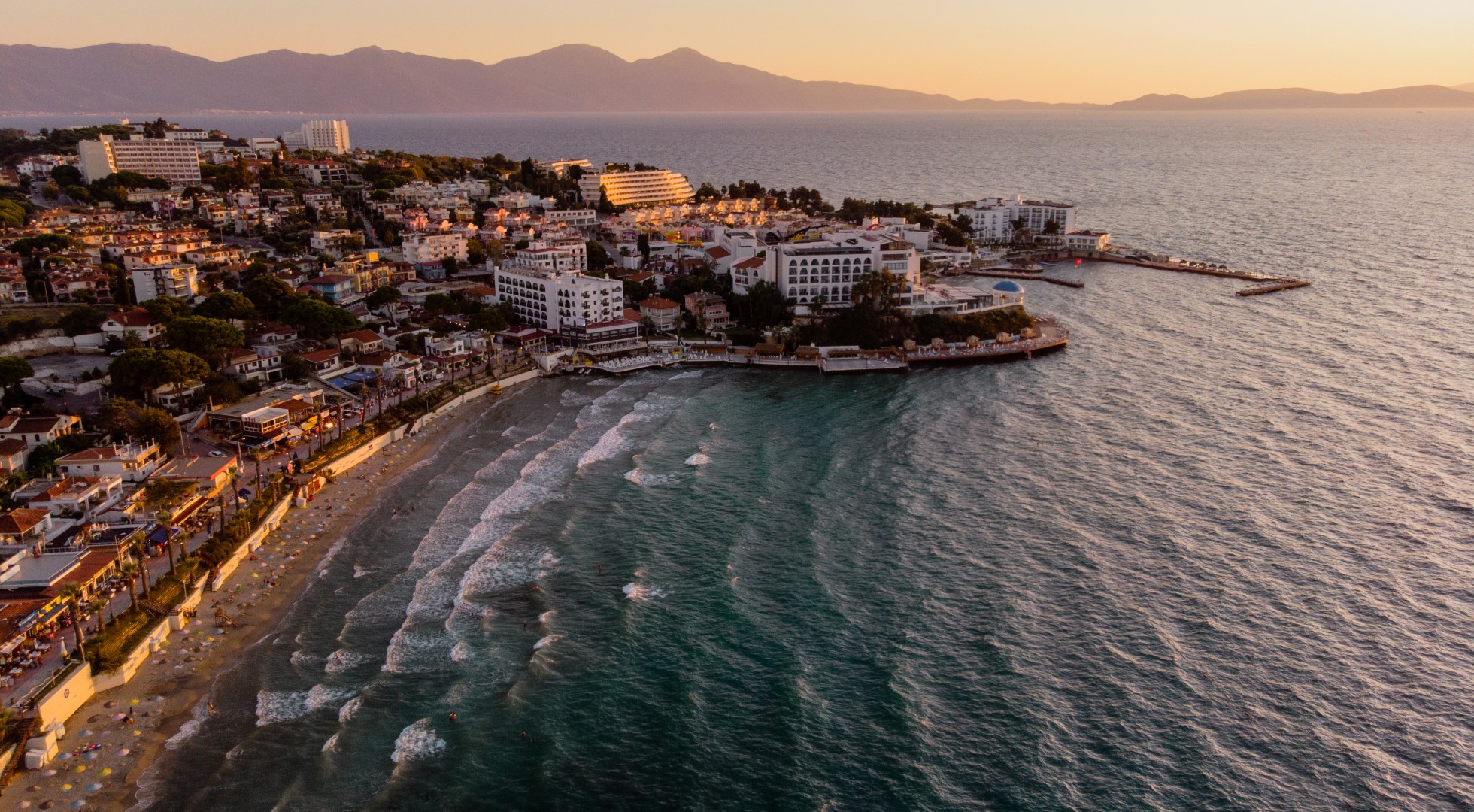 Mediterranean coastline