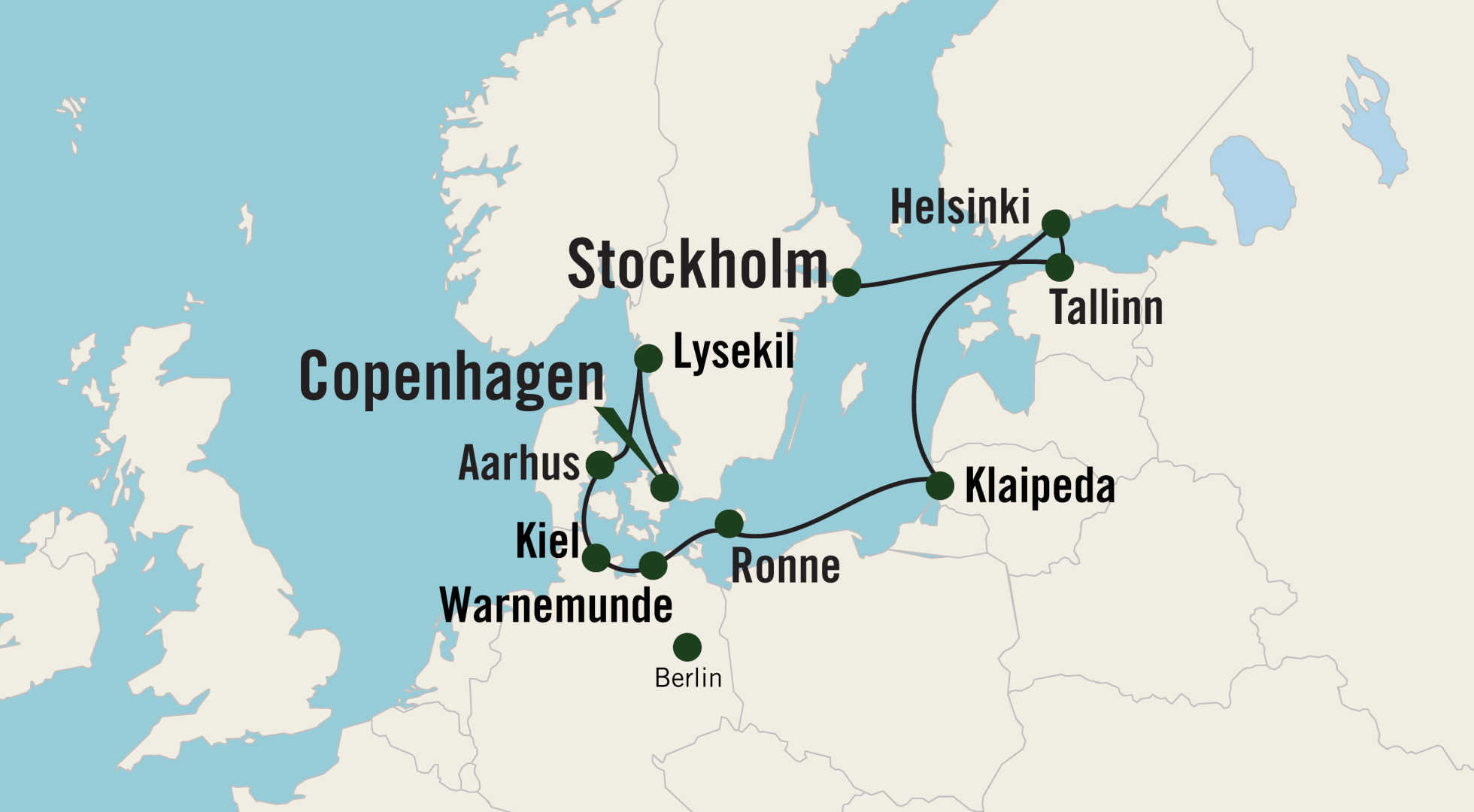 Baltic Sea Map