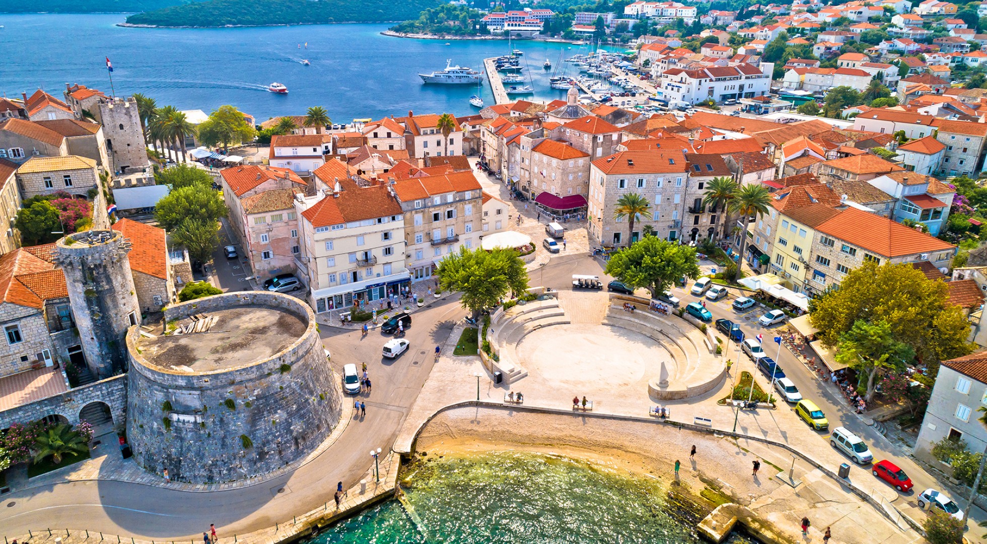 Dubrovnik aerial