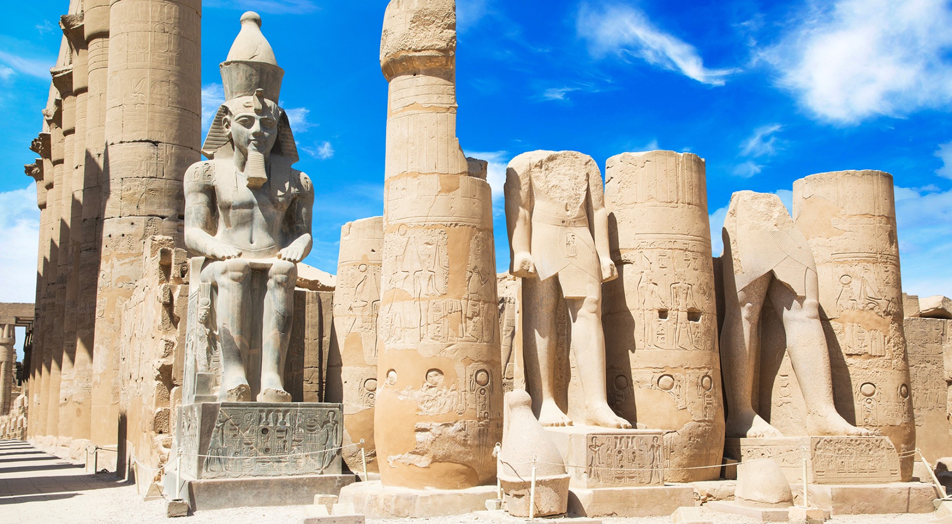 Egyptian statues