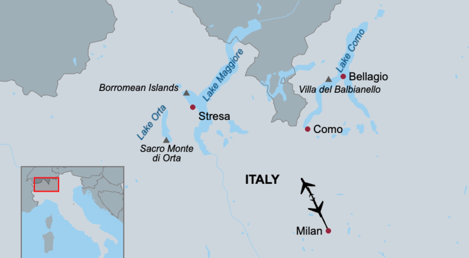 Map VL-Italian-Lakes