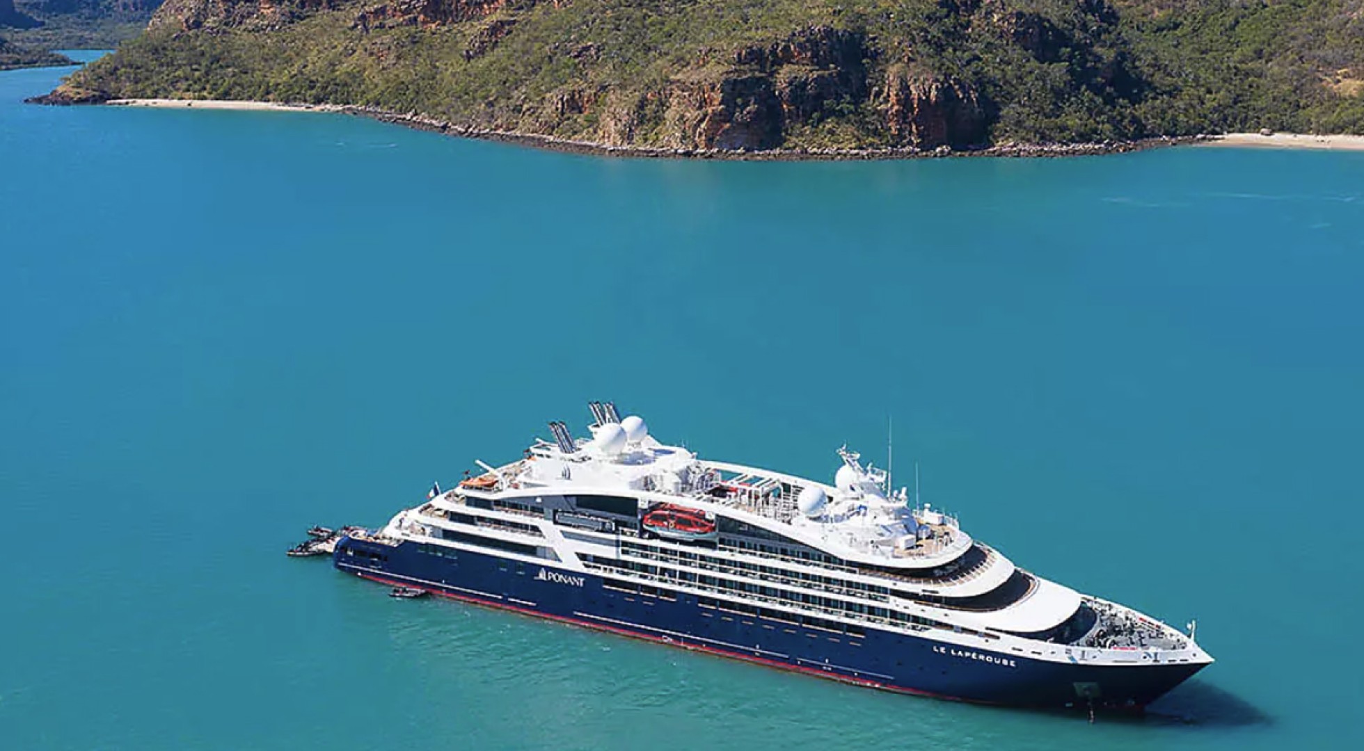 ship on blue water