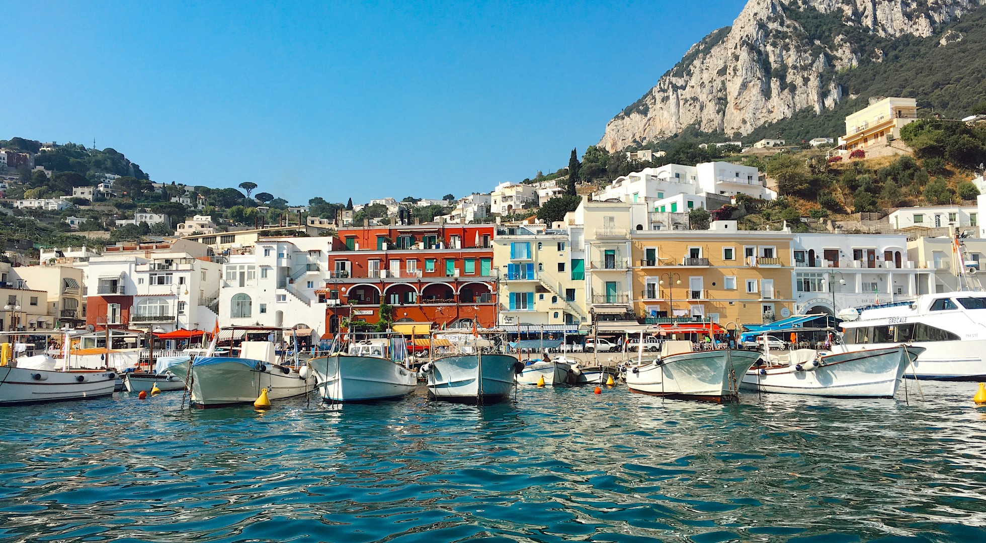 Boats in Capri