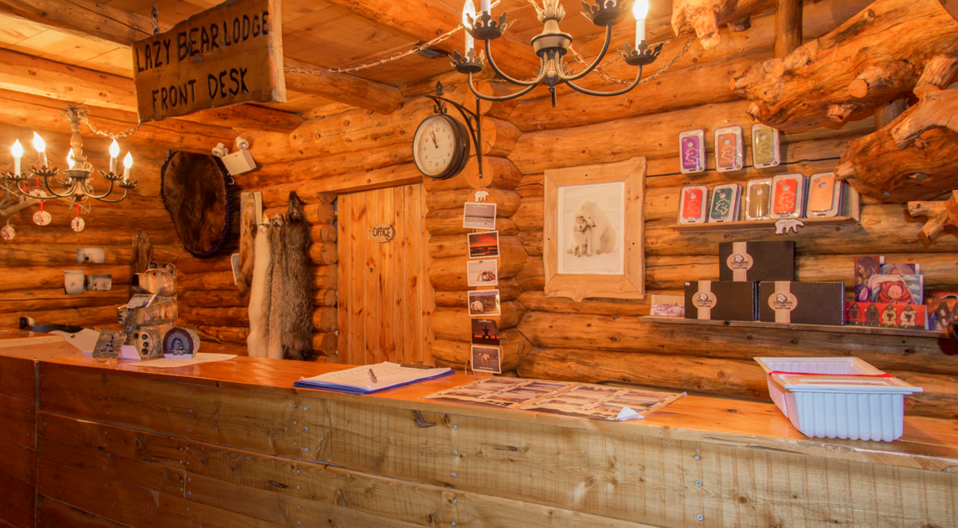 Lazy Bear Lodge Reception