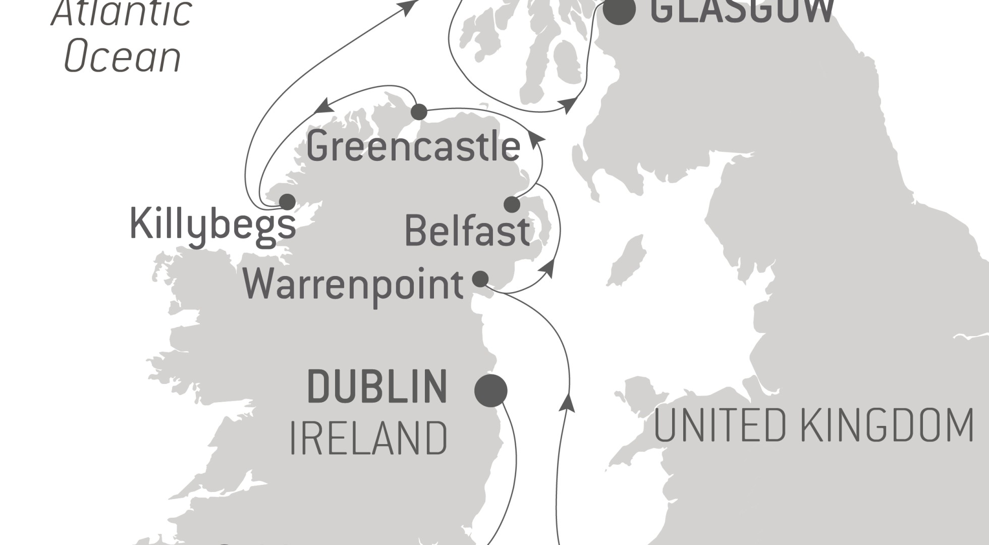 Trip map