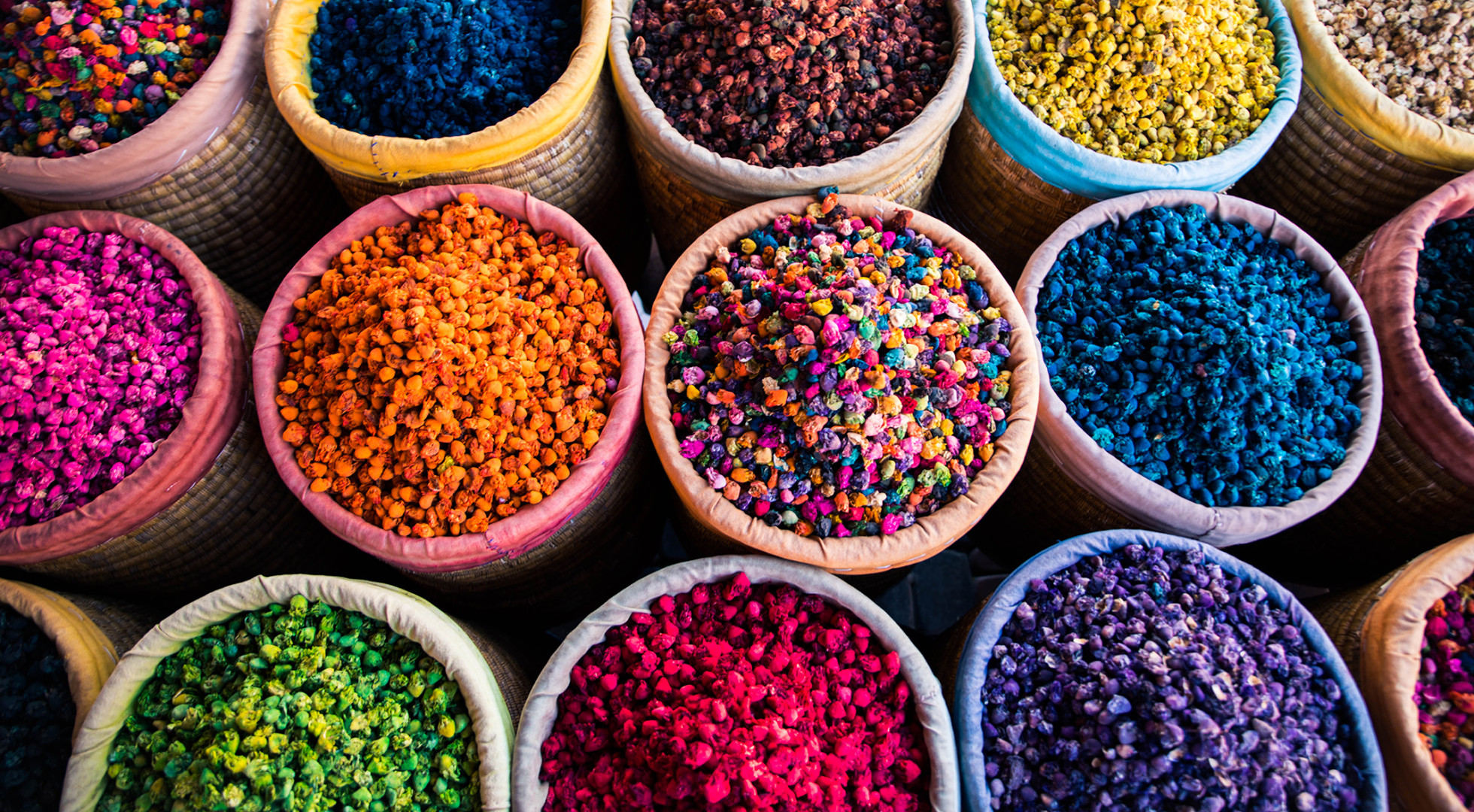 colorful spices