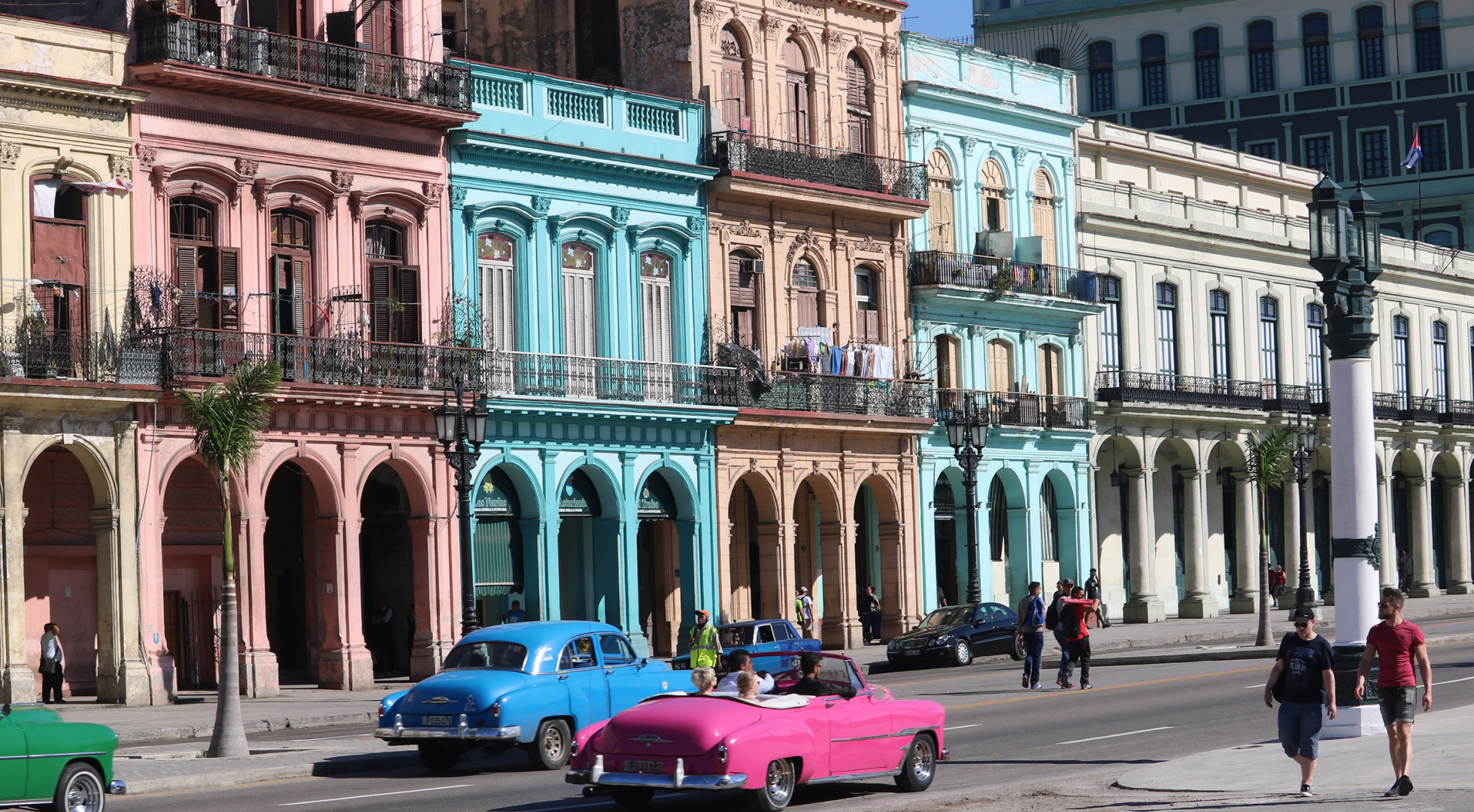Cuba colorful street