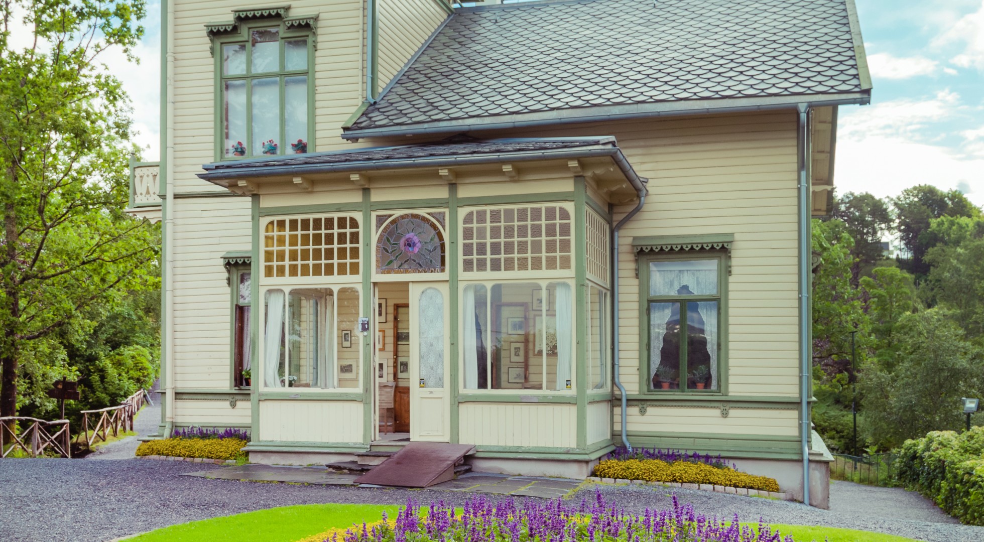 Home of the famous composer Edvard Grieg in Bergen