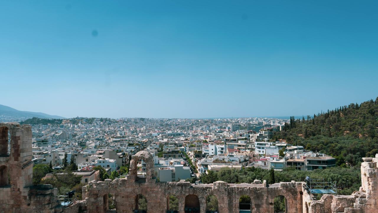 Athens view