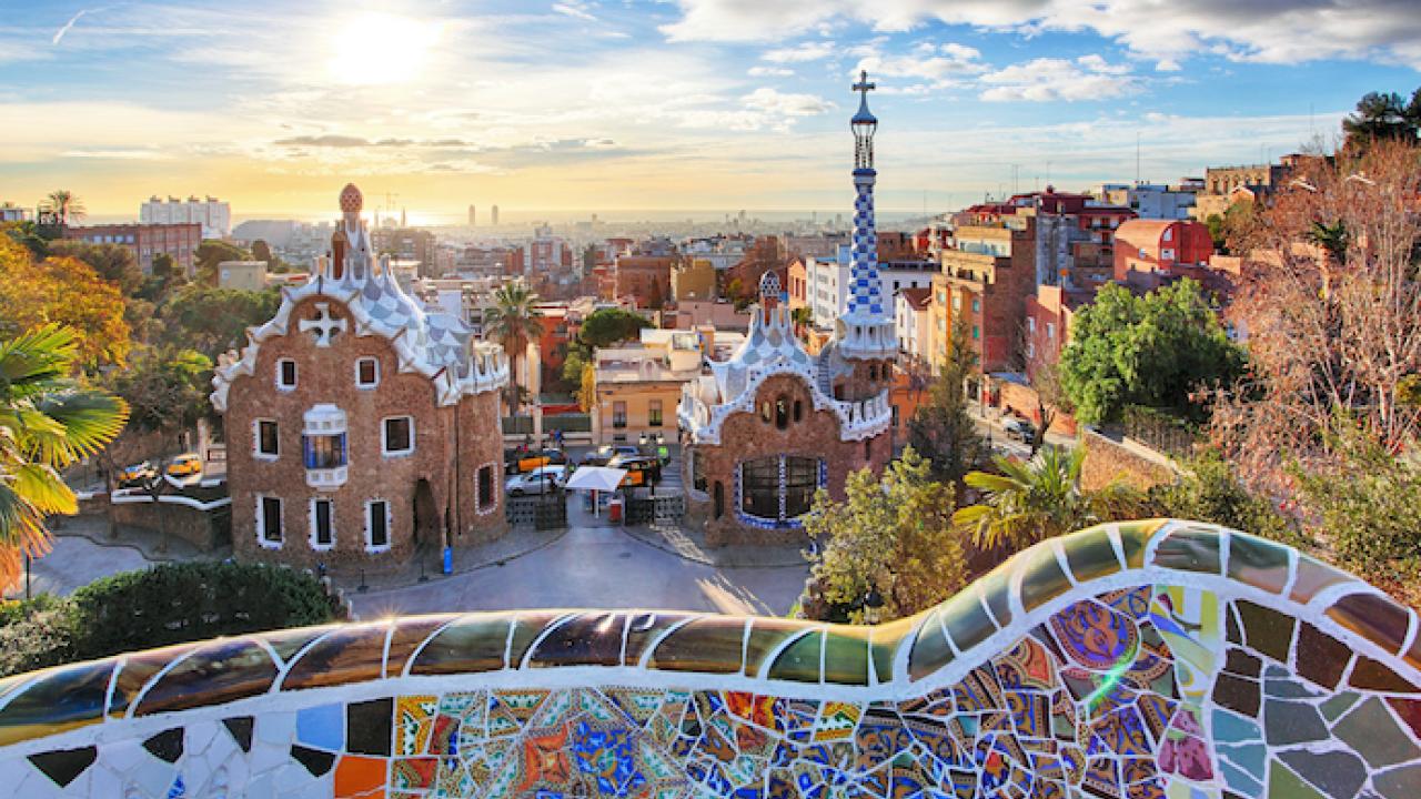 Barcelona - Park Guell, Spain