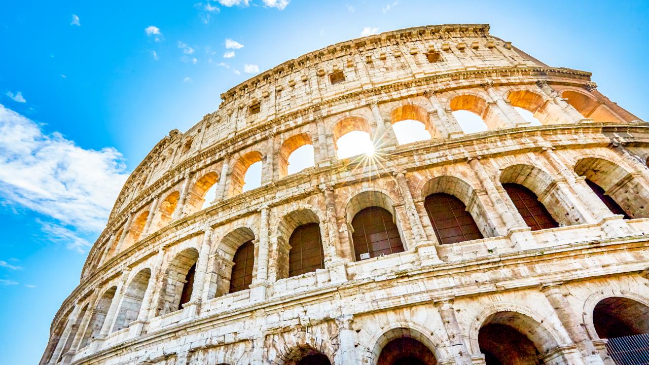 Colesseum in Rome City, Rome, Italy