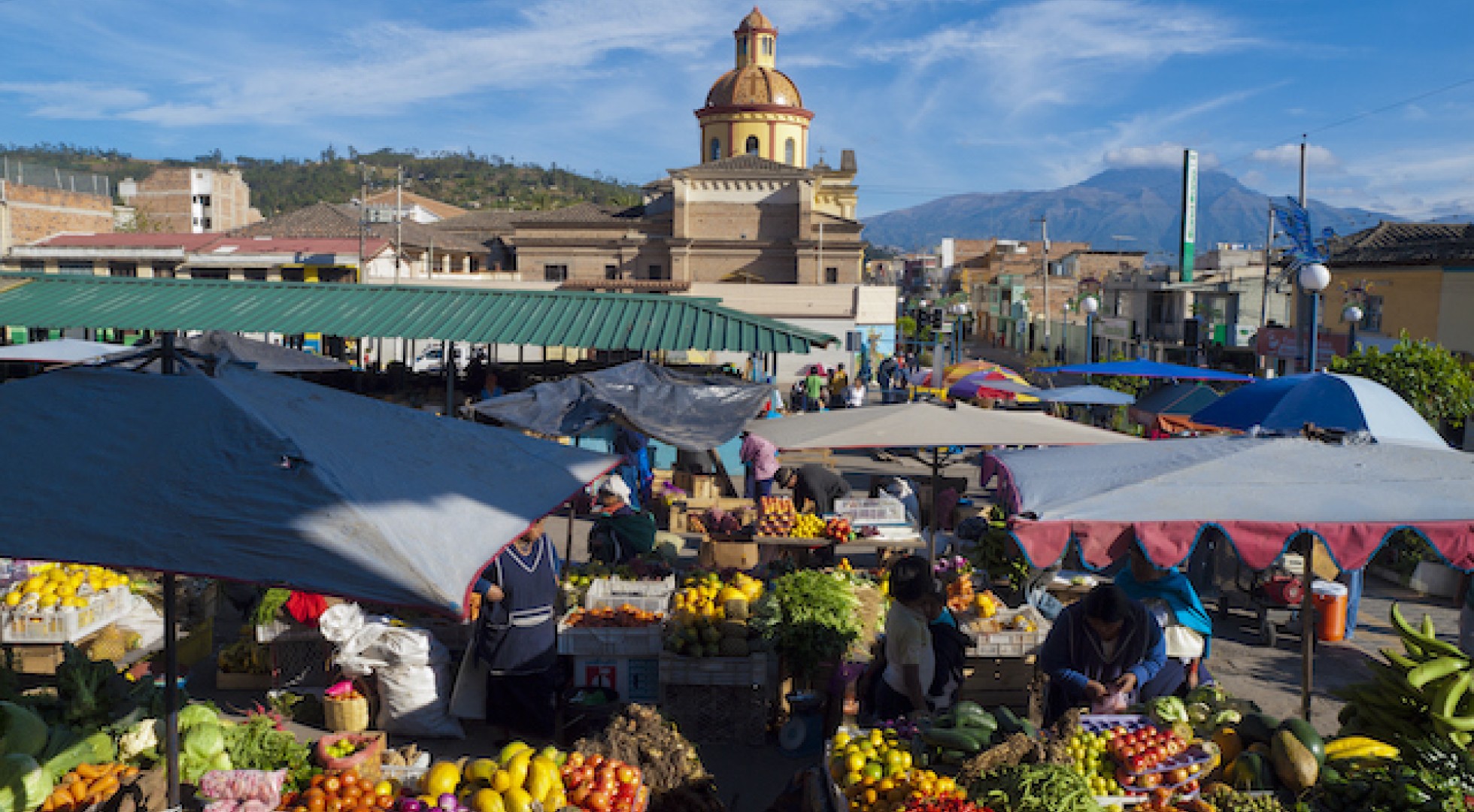 Fruit Market, Otavalo, Ecuador