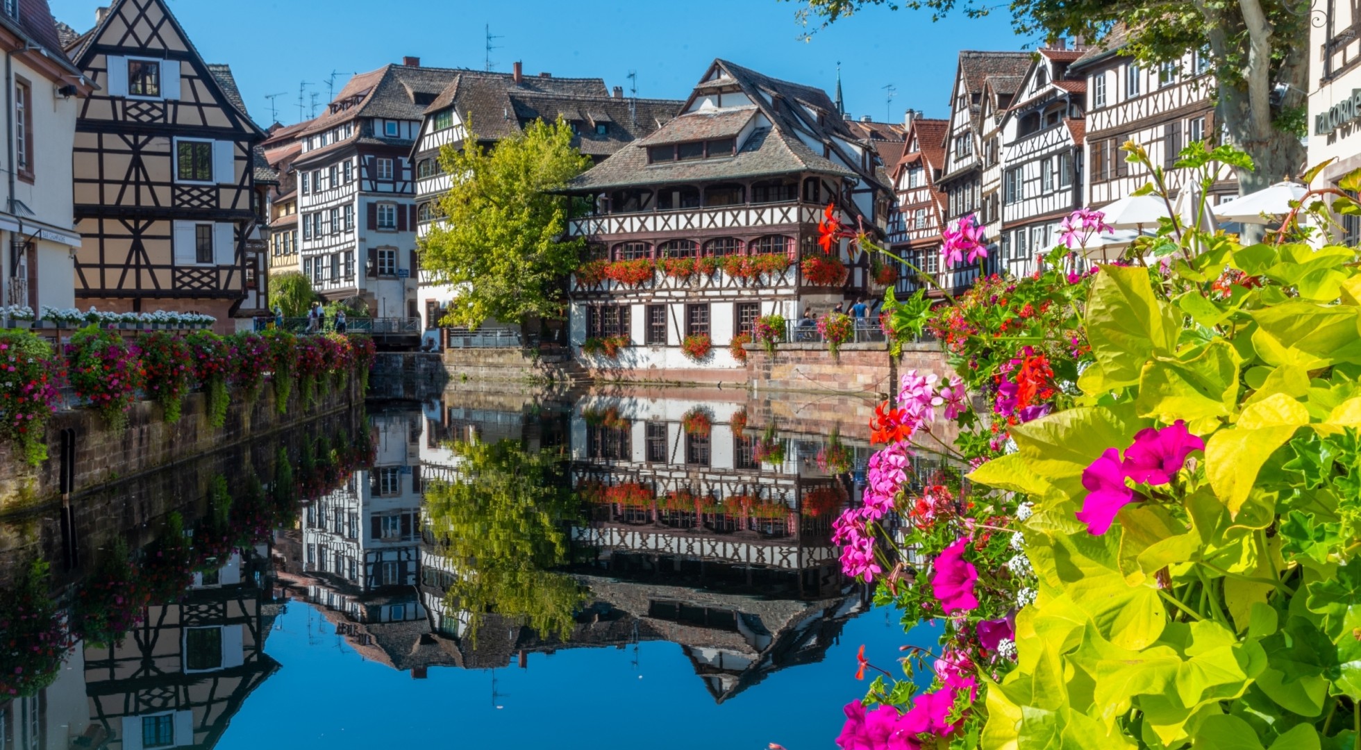 Colourful,Houses,At,Petite,France,District,In,Strasbourg,,Germany