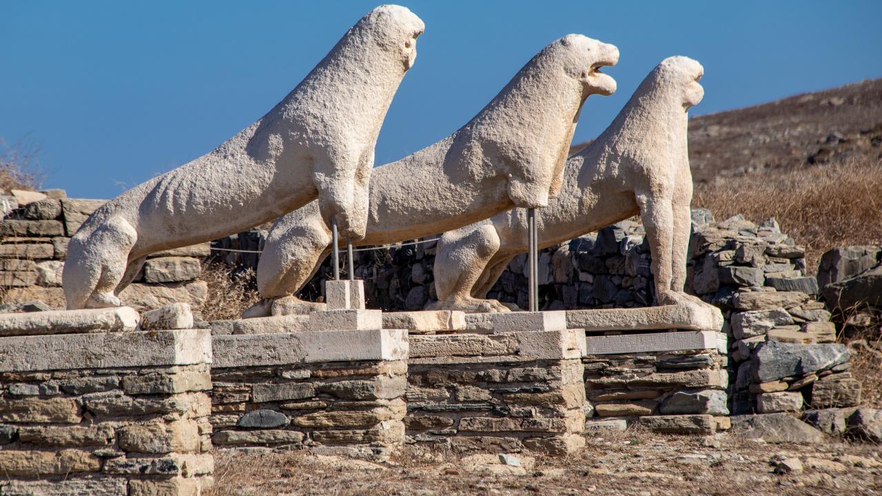 The,Terrace,Of,The,Lions,On,The,Island,Of,Delos,