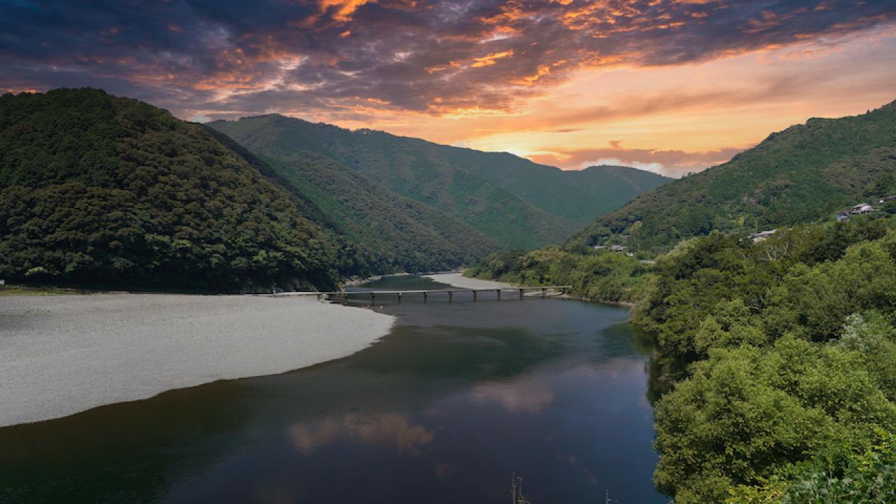 "Chinkabashi" in Kochi Prefecture