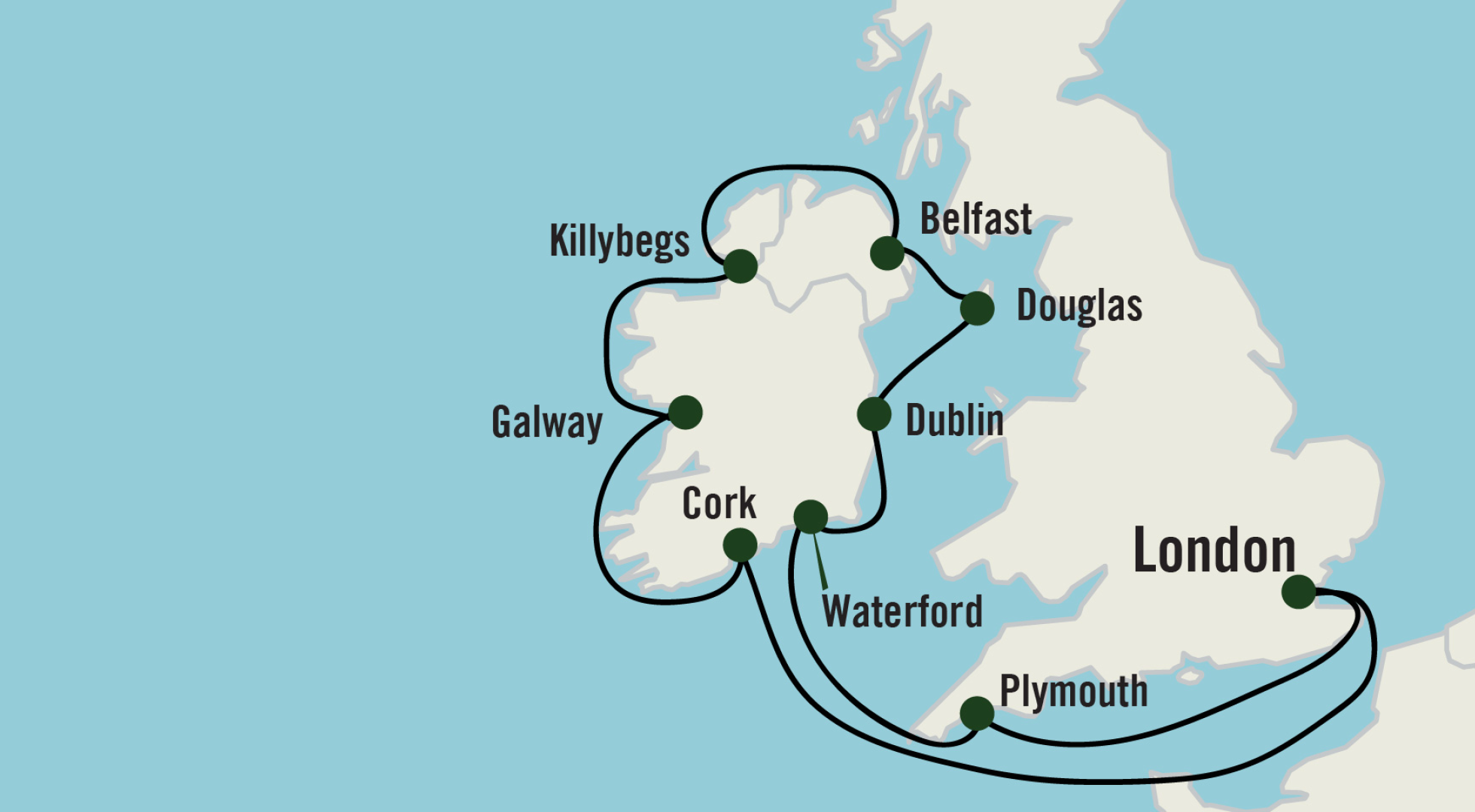 Map for Celtic Classics