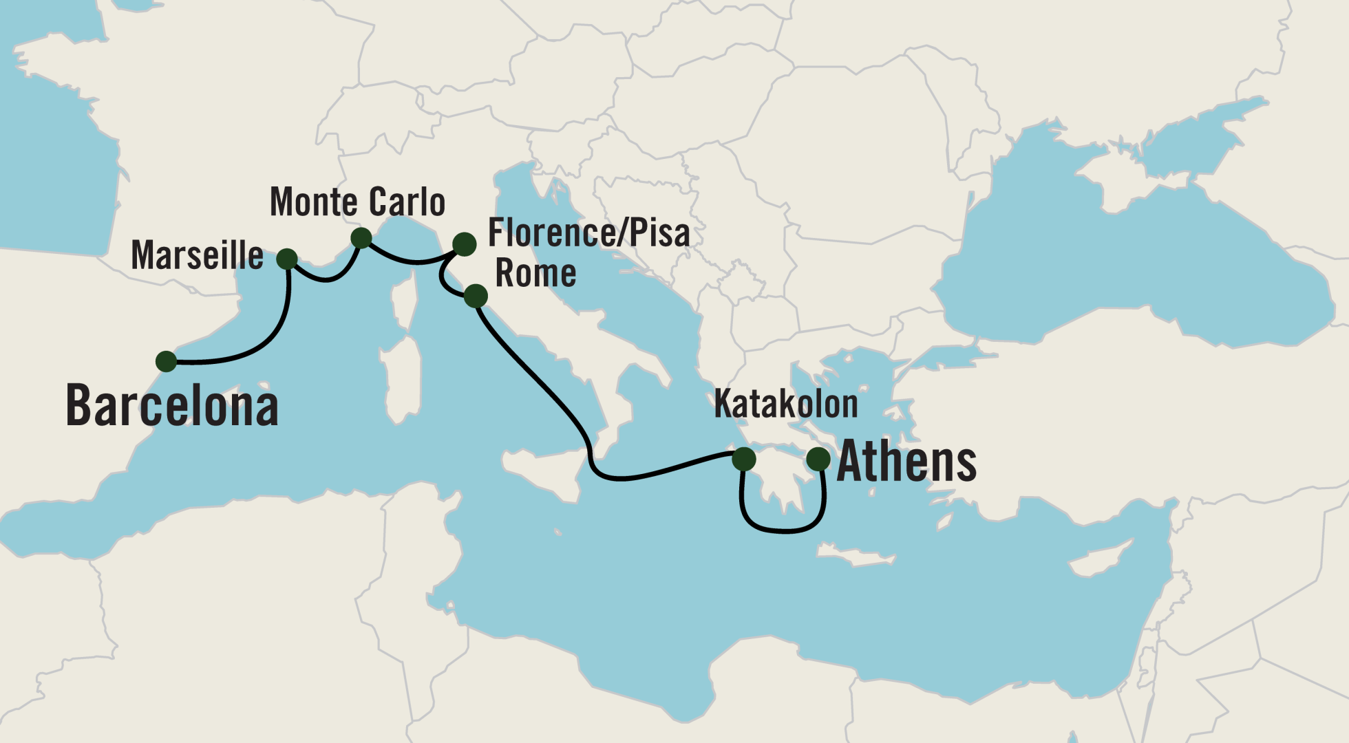 Map for Iconic Mediterranean