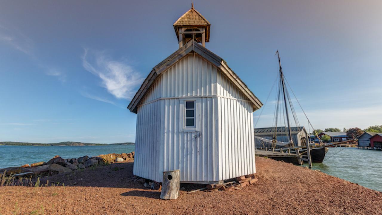 Aland Islands, Finland - Church in Mariehamn