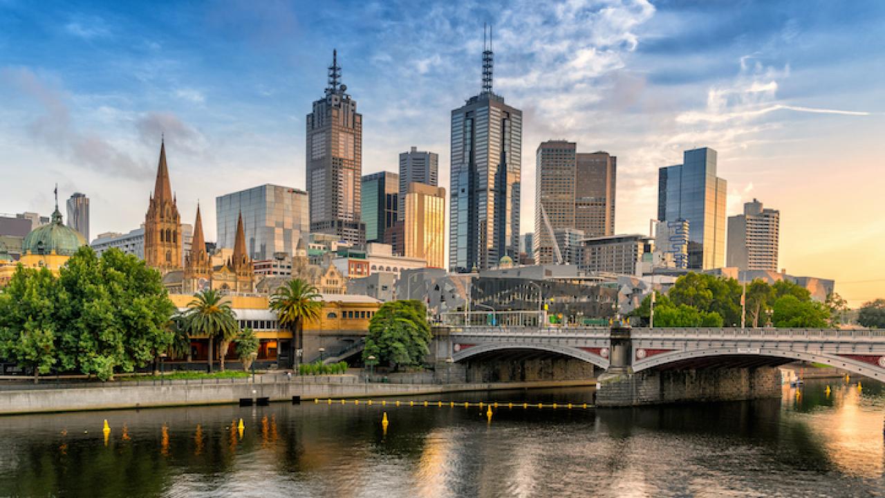 Melbourne central Business district