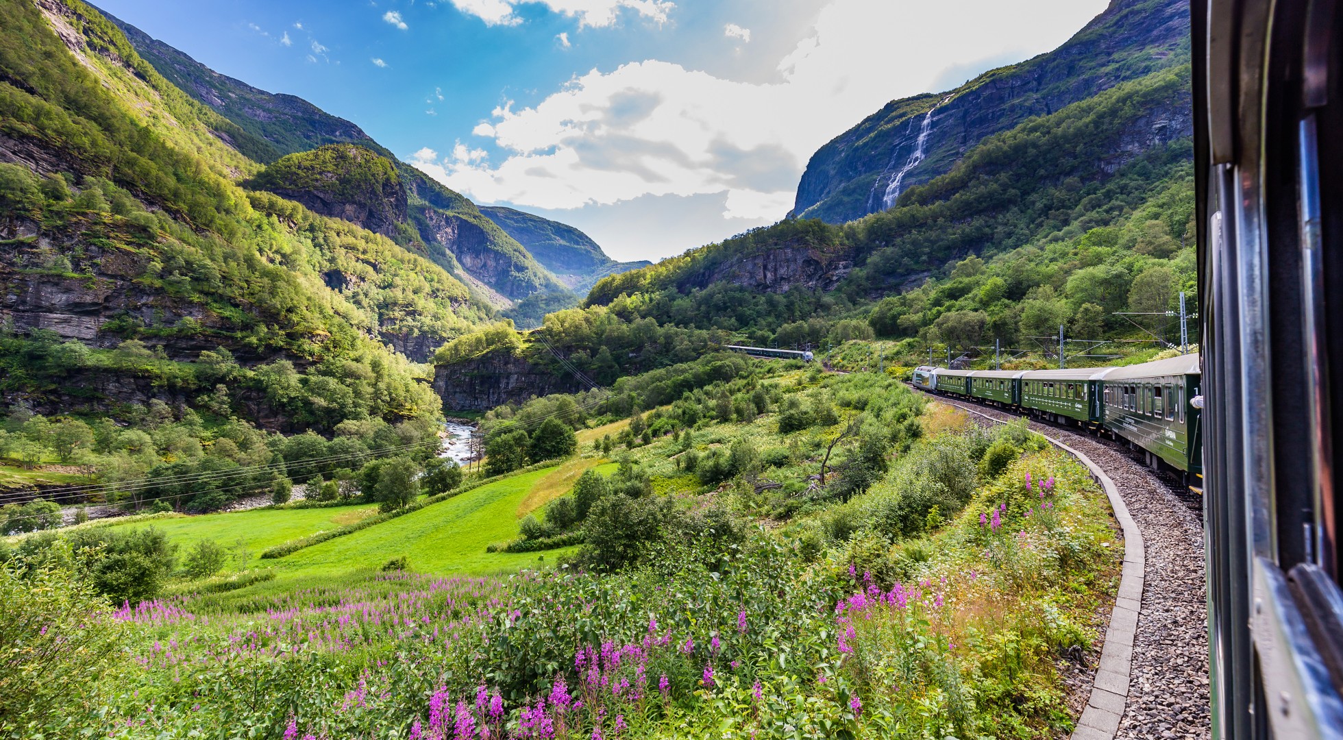 View,From,The,Most,Beautiful,Train,Journey,Flamsbana,Between,Flam