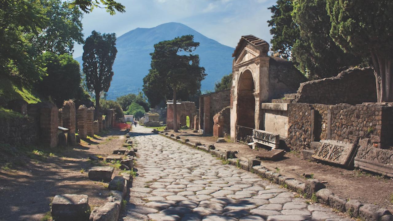 Pompeii and Vesuvio