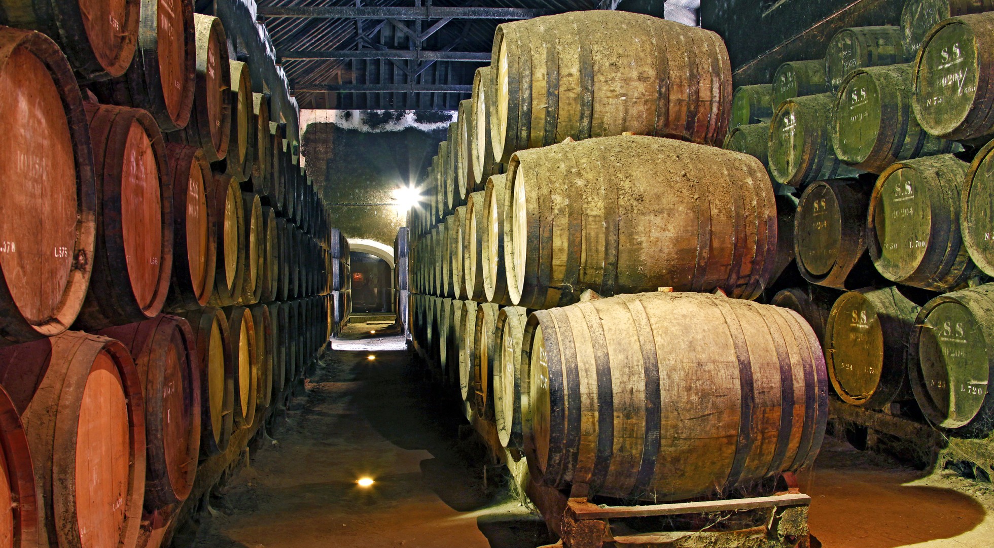 Old,Port,Wine,Cellar,At,Douro,,Portugal