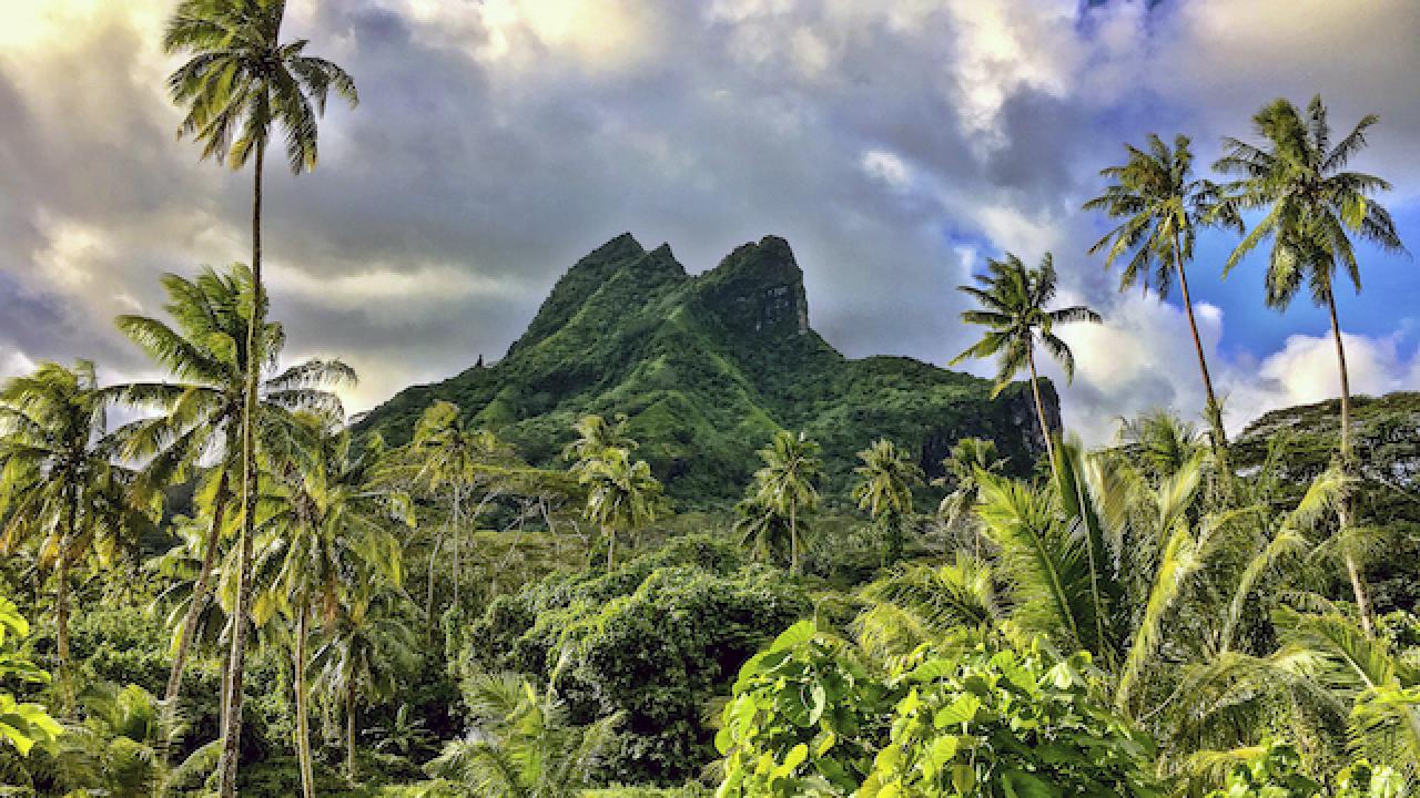 Stunning Raiatea landscape