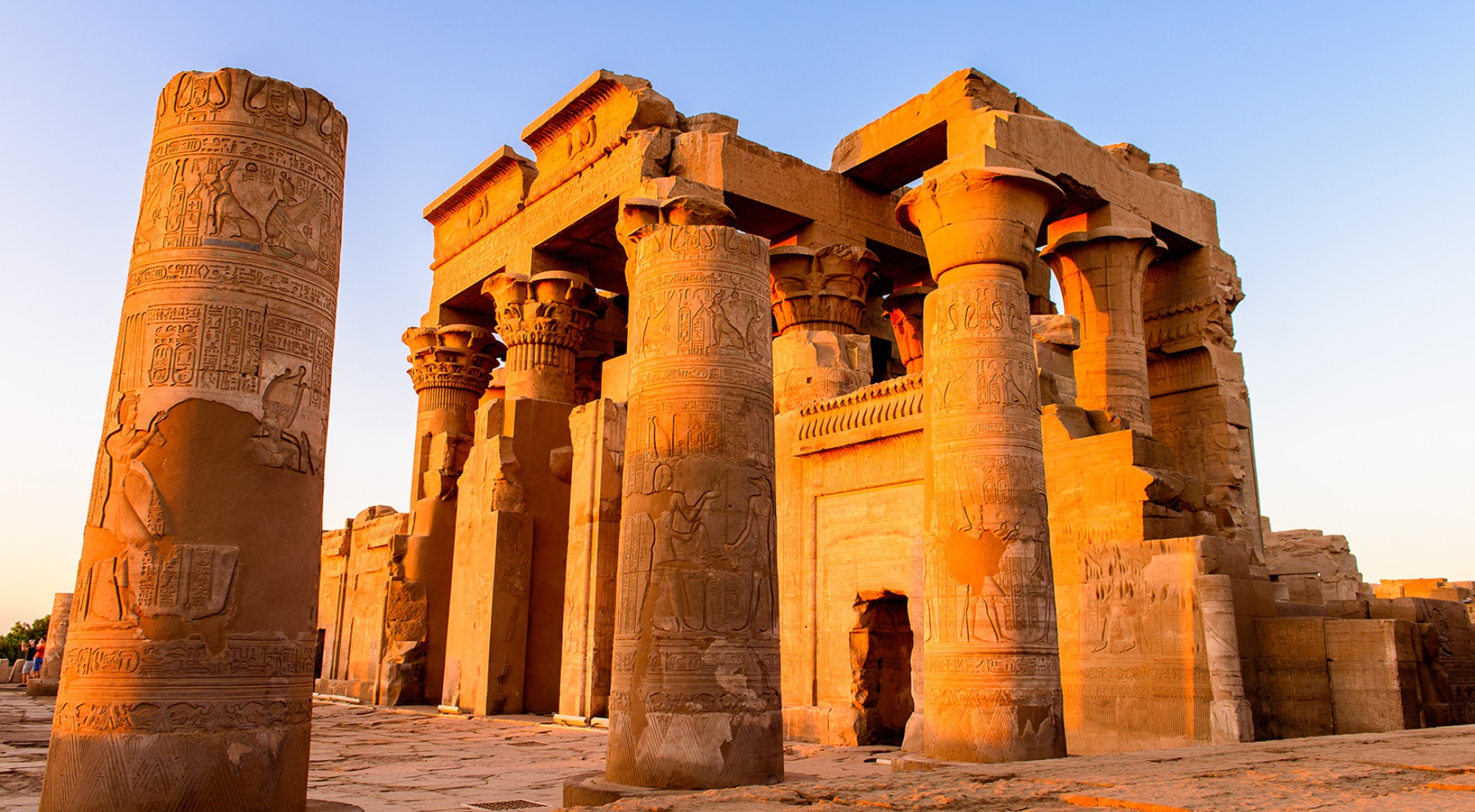 Temple,Of,Kom,Ombo,Dedicated,To,The,Crocodile,God,Sobek