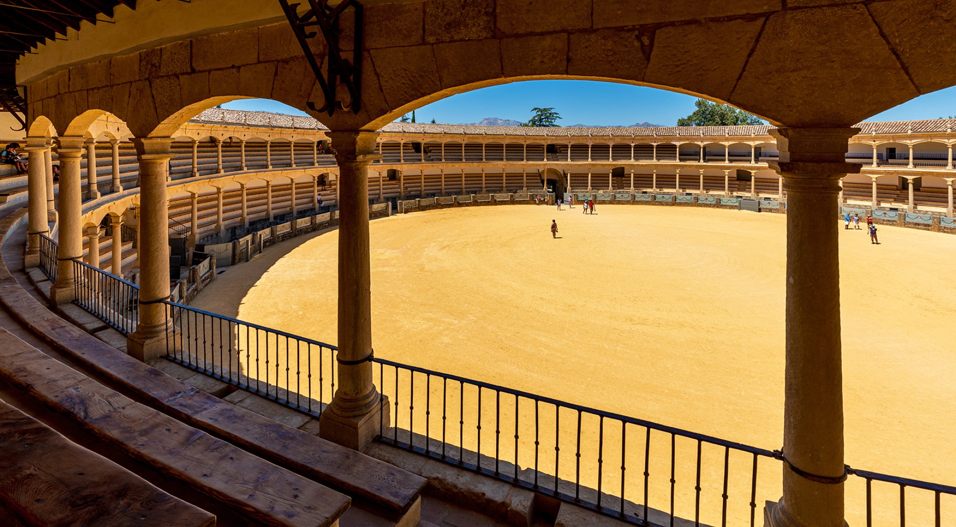 The,Plaza,De,Toros,De,Ronda,Is,A,Bullring,In