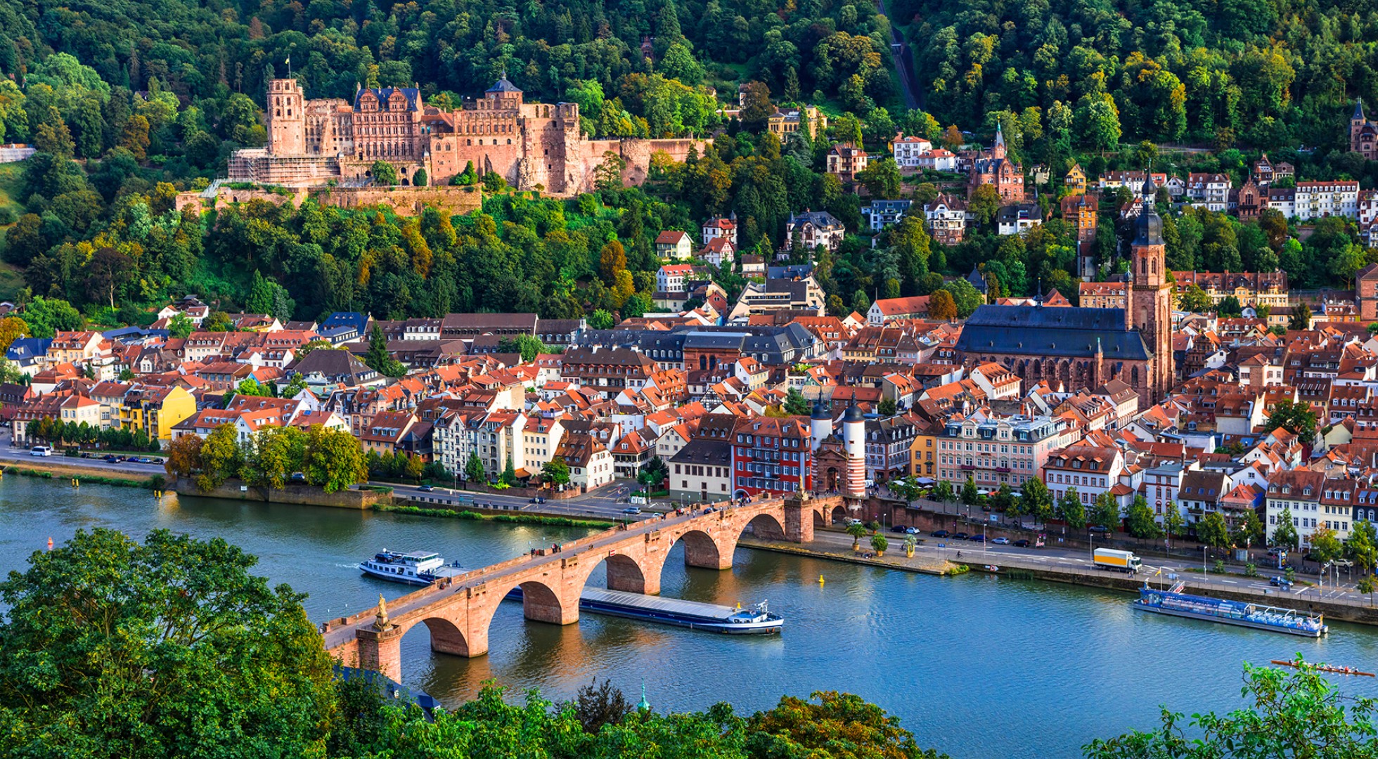 Landmarks,And,Beautiful,Towns,Of,Germany,-,Medieval,Heidelberg,.