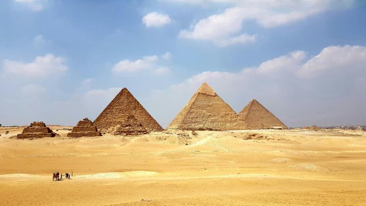 Pyramids at Giza