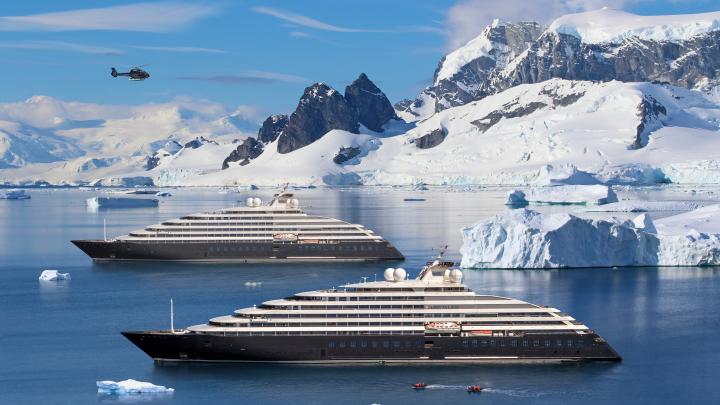 Scenic Eclipse in Antarctica