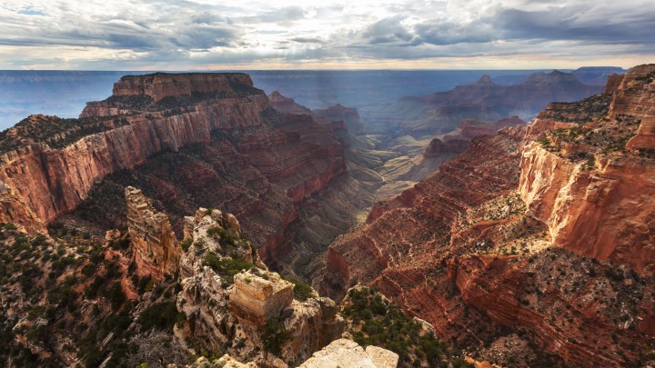 Grand Canyon with Pretty Light