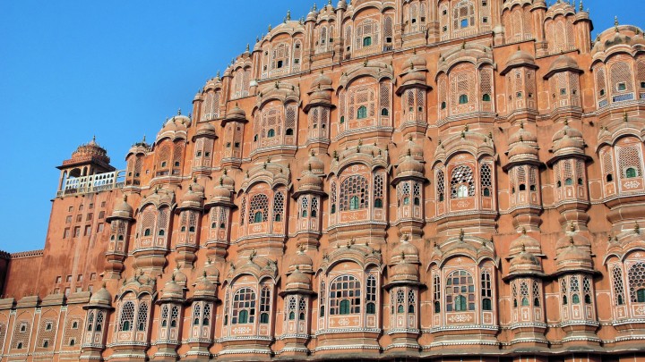 India building facade