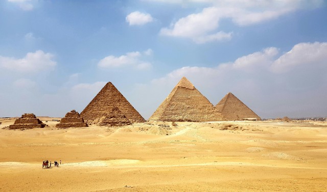 Pyramids at Giza