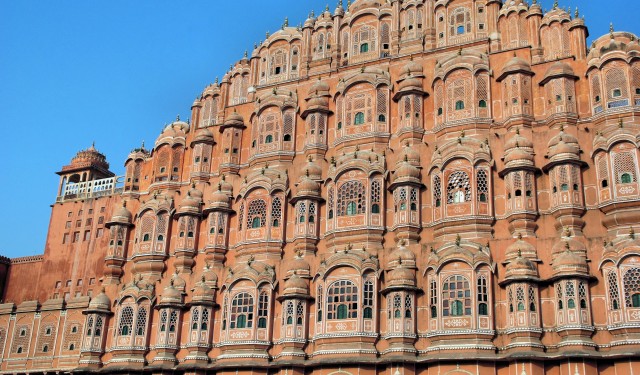 India building facade