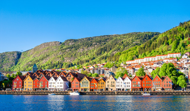 Scandinavia waterfront houses